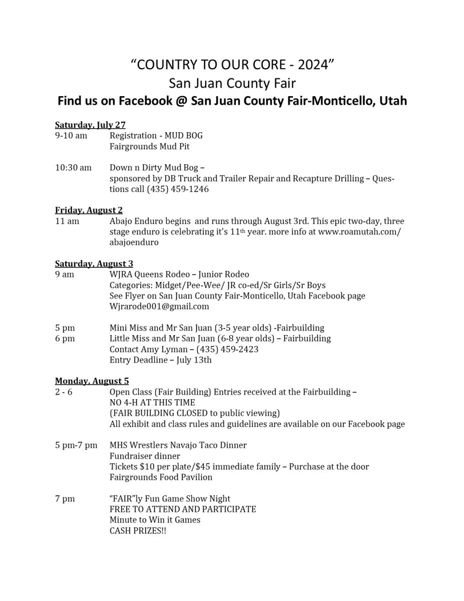 San Juan County Fair